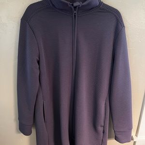 Lavender light jacket or duster barely worn size Large